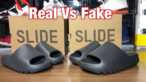 adidas slide fake|how to authenticate yeezy slides.